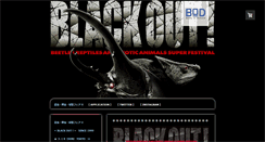 Desktop Screenshot of blackout1999.com